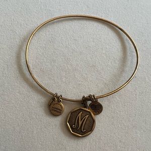 Alex and Ani “M” initial bracelet